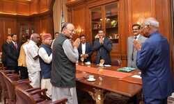 बजट पेश करने से पहले राष्ट्रपति से मिले अरुण जेटली