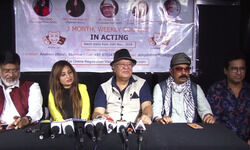 National School of Drama, Mukul Nag, Vinod Anand and Sonia Mayers, Satyajit Shama, Balika Vadhu, acting institute, Bollywood dance, professional actor, Actor and National School of Drama alumnus Actor Abhijit Lahiri launched Abhijit Lahiri School of Acting in mumbai National School of Drama, Mukul Nag, Vinod Anand and Sonia Mayers, Satyajit Shama, Balika Vadhu, acting institute, Bollywood dance, professional actor, Actor and National School of Drama alumnus Actor Abhijit Lahiri launched Abhijit Lahiri School of Acting in mumbai