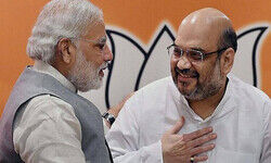 शाह ने मोदी को दिया त्रिपुरा, नागालैंड की जीत का श्रेय