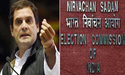 राहुल द्वारा आचार संहिता के उल्लंघन पर चुनाव आयोग का कड़ा रुख