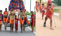 काँवड़, ट्रैफिक जाम, धर्म, पूजा, आरती, नमाज़, इस्लाम, हिन्दू, why-on-road-hindu-kanwad-is-mob-and-namaz-is-faith