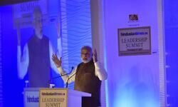 HT लीडरशिप समिट-2017 को प्रधानमंत्री मोदी ने  संबोधित किया