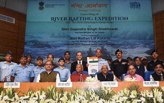 Ganga Aamantran Abhiyan, Jal Shakti Ministry, River Ganga, Gajendra Singh Shekhawat, Ministry of Jal Shakti, Devprayag, Rishikesh, Narendra Modi, National Mission for Clean Ganga, River Rejuvenation, Water Conservation, Wing Commander Paramvir Singh