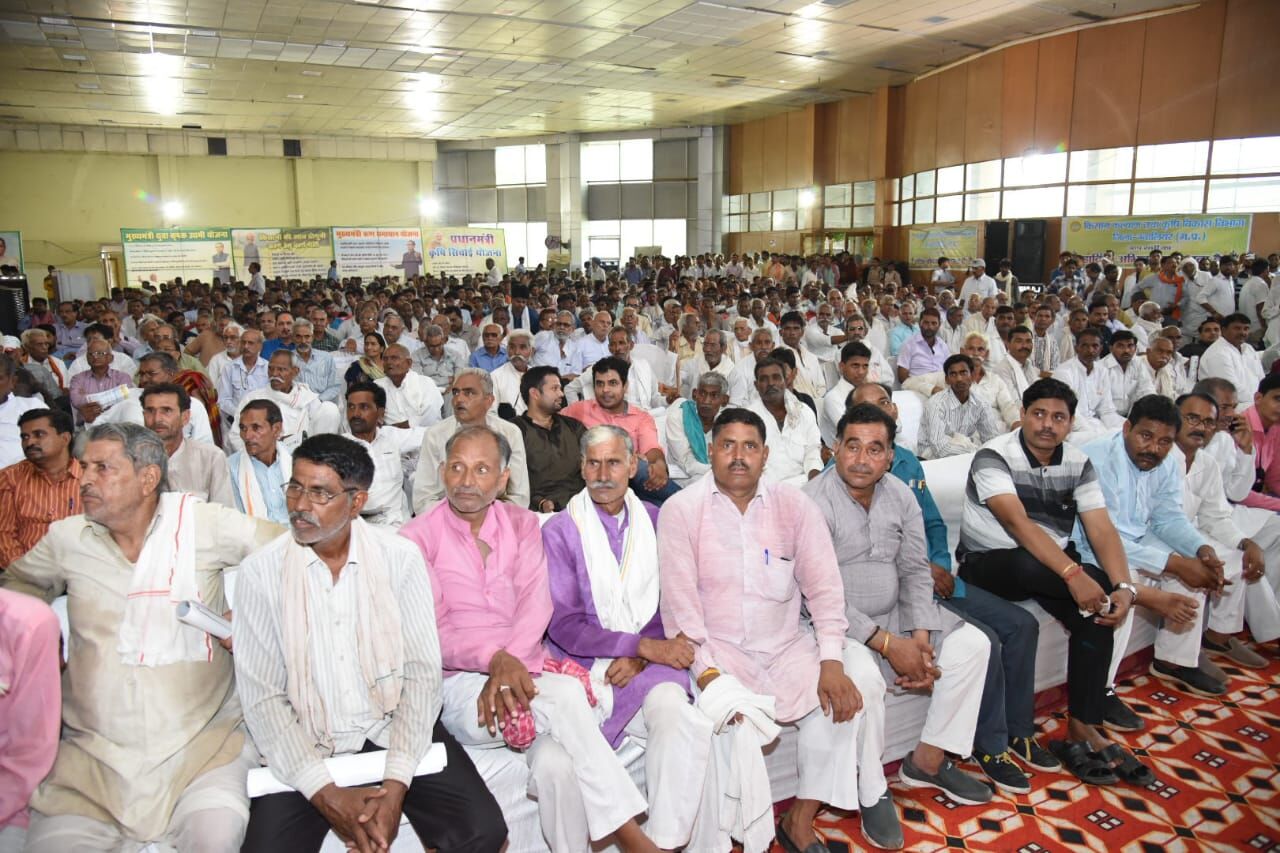 Gwalior, Madhya pradesh, Kisan sammelan, farmer convention, Narendra Singh tomar Gwalior, Madhya pradesh, Kisan sammelan, farmer convention, Narendra Singh tomar