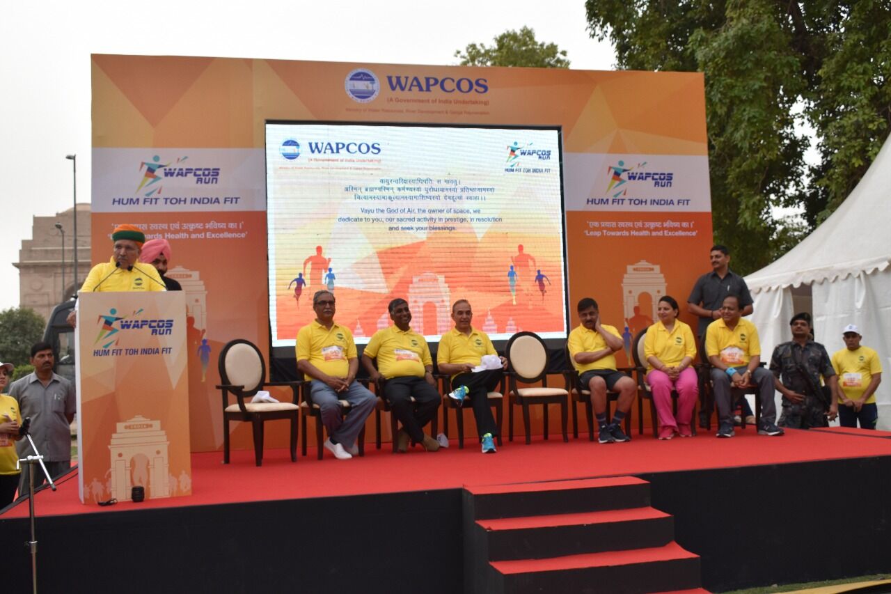 हम फिट तो इंडिया फिट, India gate run, WAPCOS