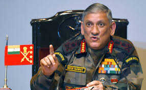 Social media should be curb to eliminate terrorism: Bipin Rawat