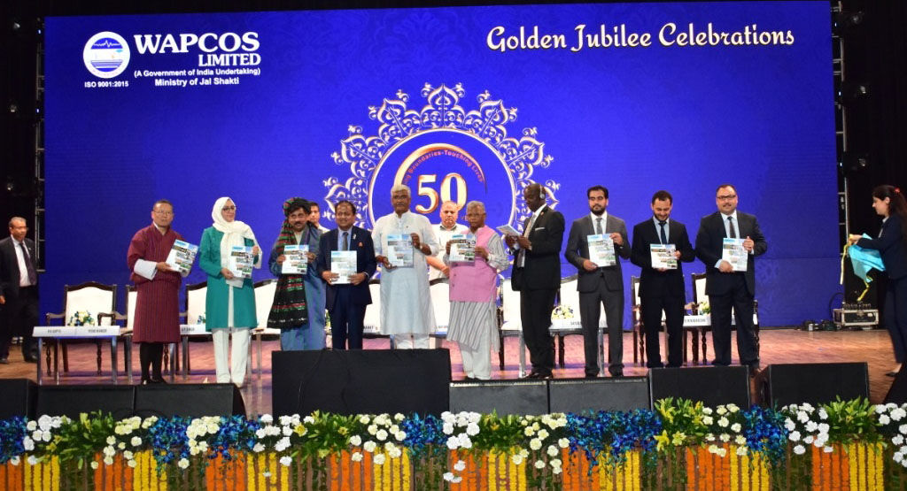 WAPCOS, Golden Jubilee Celebration, 50 Years Of Establishment, Siri Fort, Gajendra Singh Shekhawat, Rattan Lal Kataria, UP Singh, Jal Shakti Ministry, Jal Shakti, Namami Gange, River Ganges, Ganga, Narendra Modi, Save Water Save Future, BJP, Bhartiya Janta Party, New Delhi