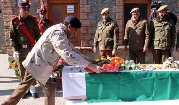 Tribute to martyrs of Srinagar attack