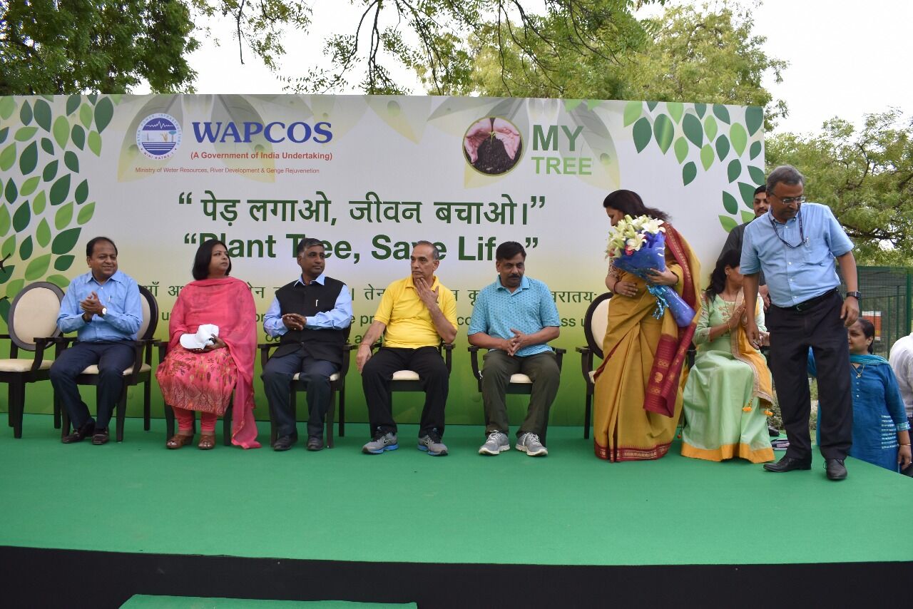 बढ़ते हाथ सुंदर भविष्य की ओर, जल संसाधन नदी विकास और गंगा कायाकल्प मंत्रालय, डॉ सत्यापल सिंह, पेड़ लगाओ जीवन बचाओ, WAPCOS, Water Resources River Development and Ministry of Ganga Rejuvenation, badhte haath sundar bhavishya ki or