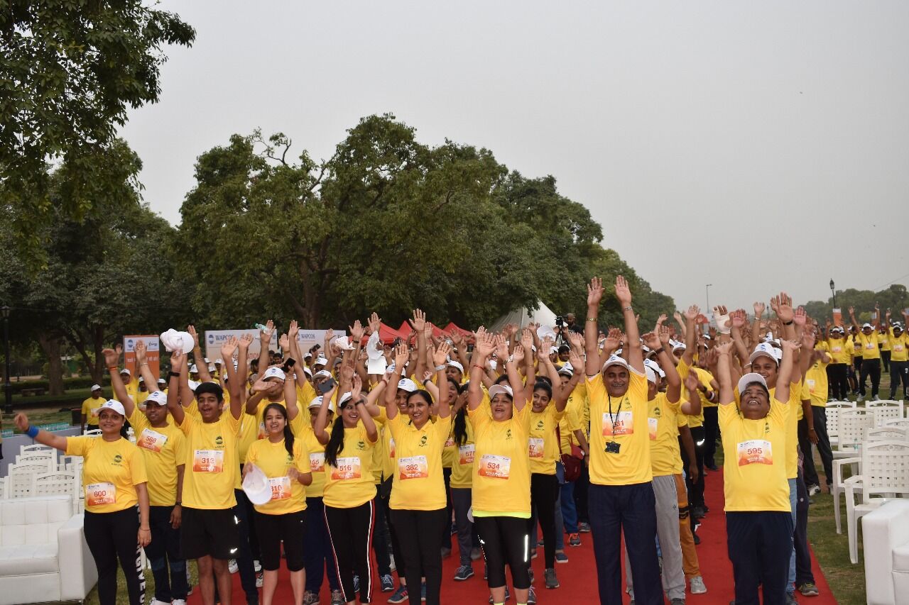 हम फिट तो इंडिया फिट, India gate run, WAPCOS