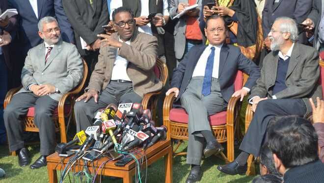 First Time In History Supreme Court Judges Called Press Conference First Time In History Supreme Court Judges Called Press Conference